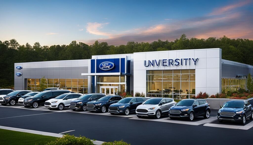 University Ford dealership