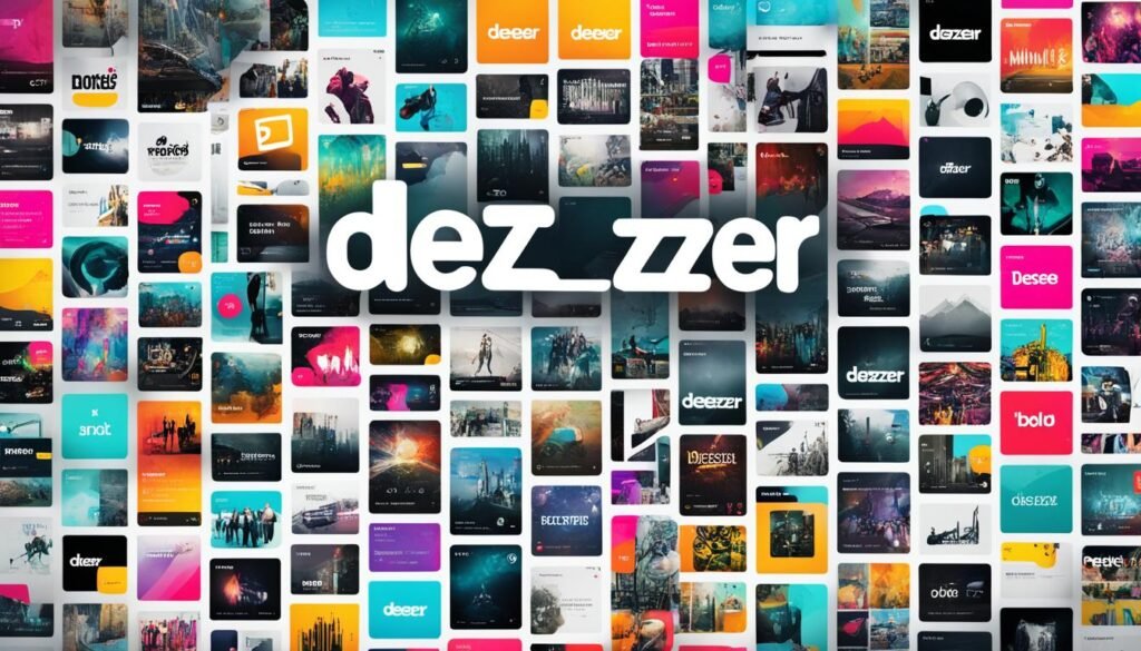 Deezer music playlists