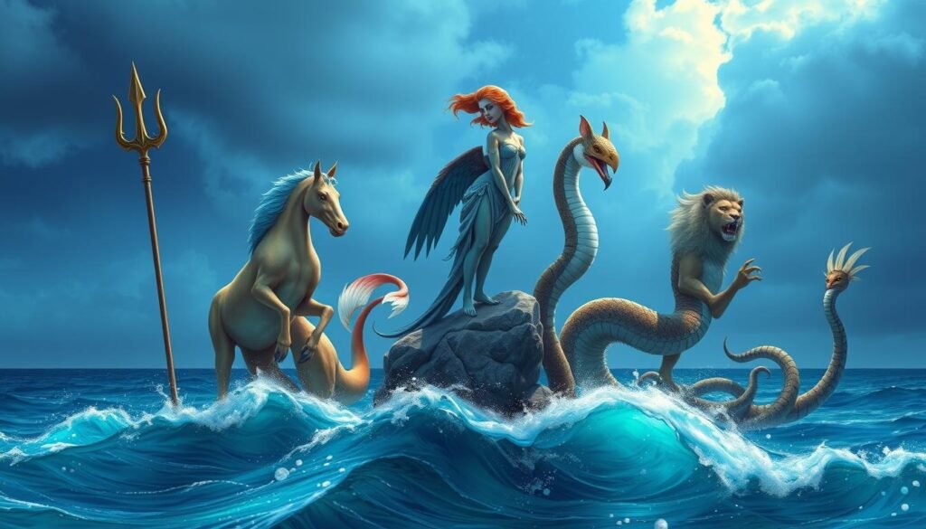 Greek mythology ocean protectors