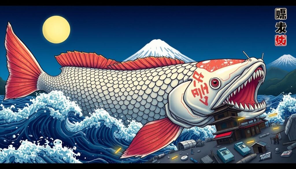 Japanese myth of Namazu