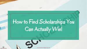 How to Find Scholarships Easily