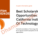 Best Scholarship Opportunities At California Institute Of Technology